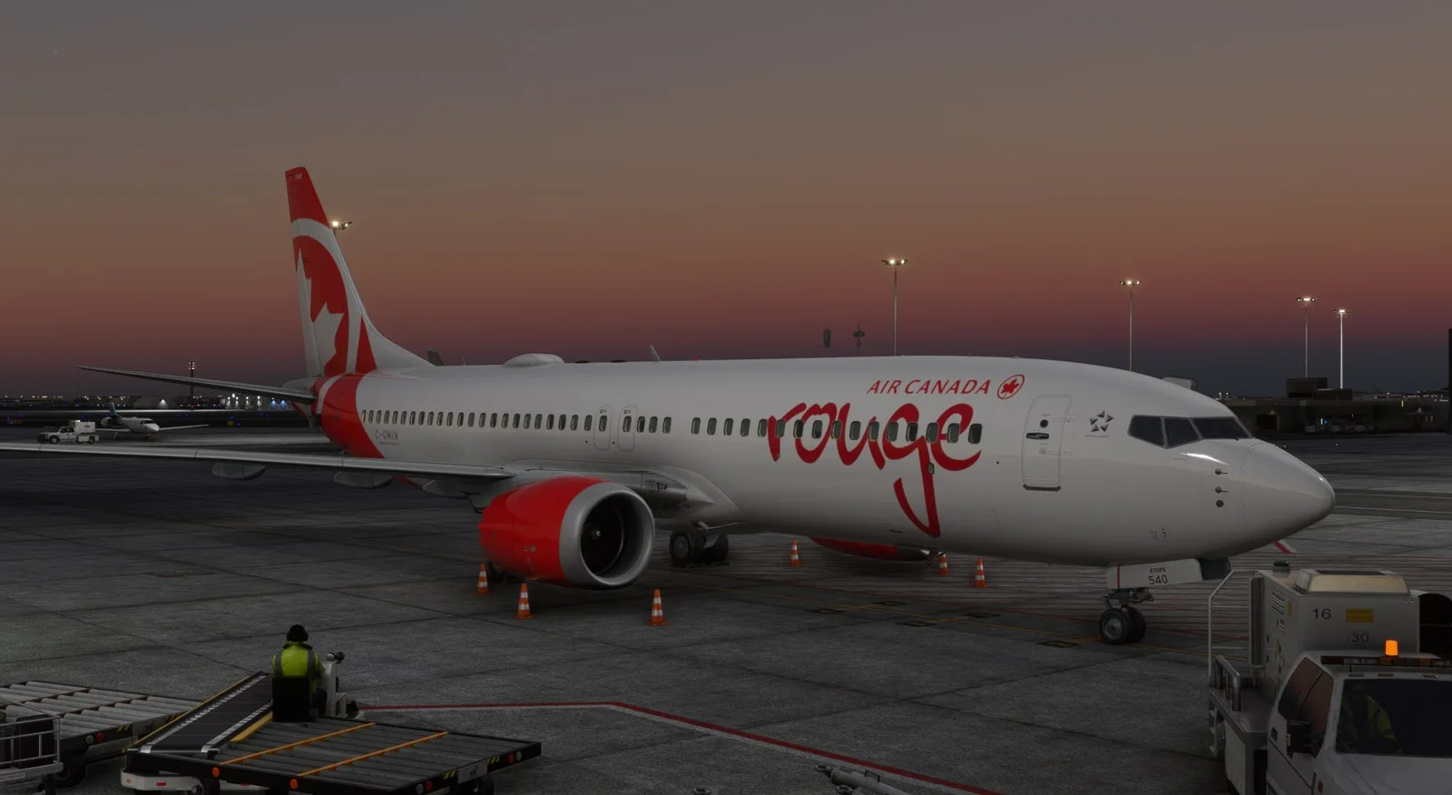 iFly 737 Max 8 Air Canada Rouge (C-GMIW) — Gallery 6