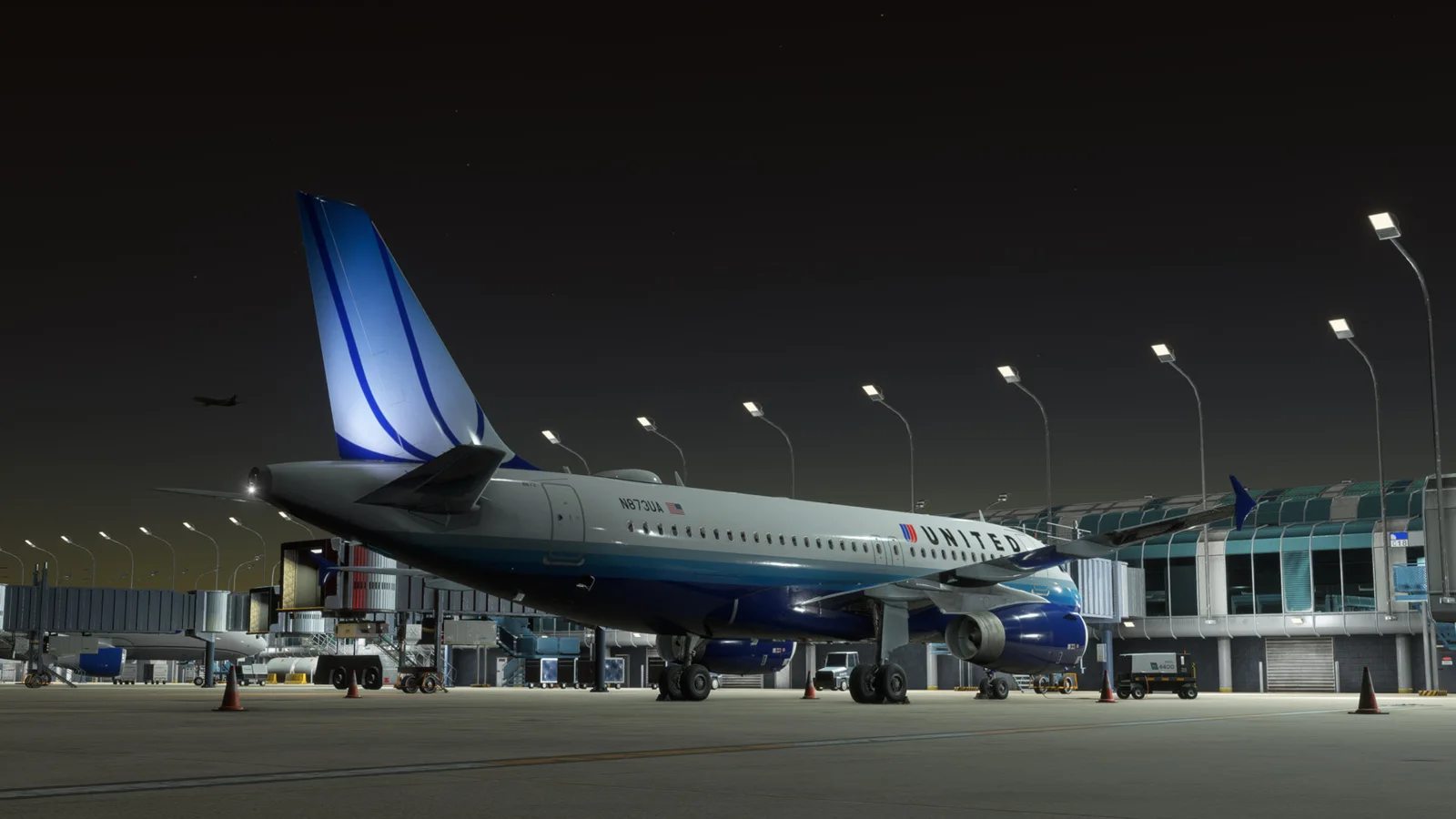 Airbus A320 United Blue Tulip (N873UA) Fictional — Gallery 6
