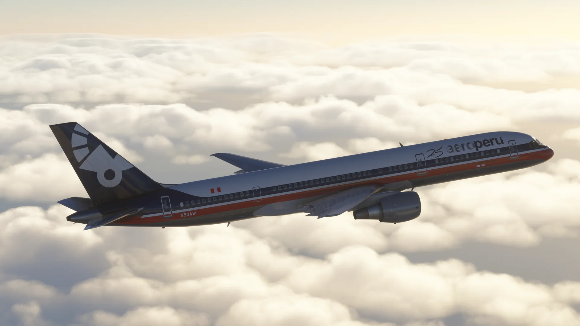Boeing 757-200 AeroPerú (N53AW) — Galería 21