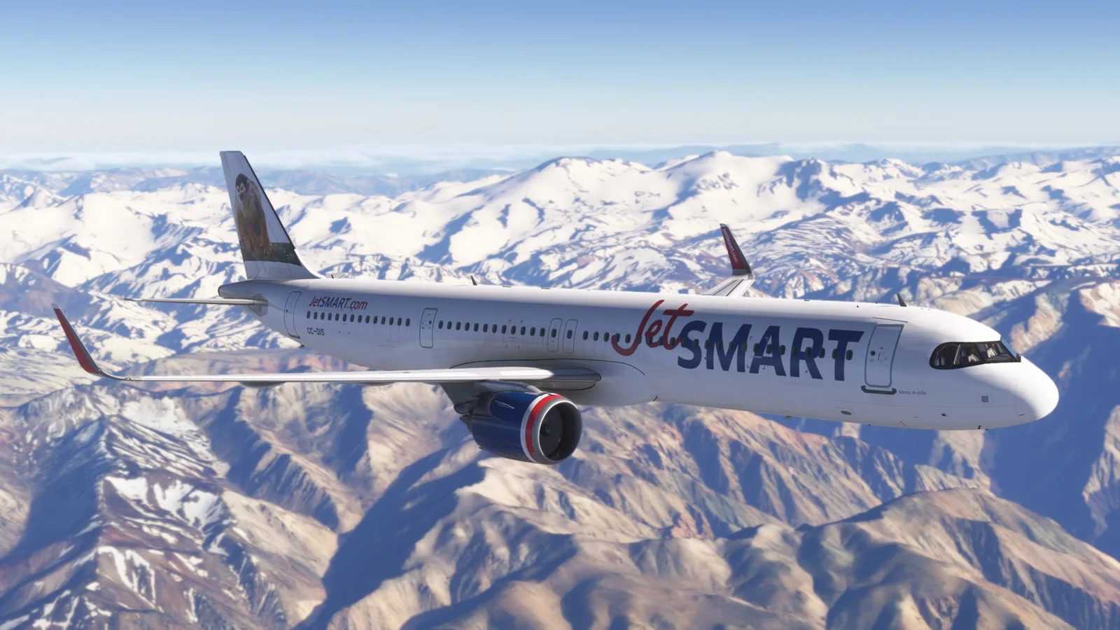 Airbus A321neo JetSMART (CC-DIS) Mono Ardilla — Gallery 14
