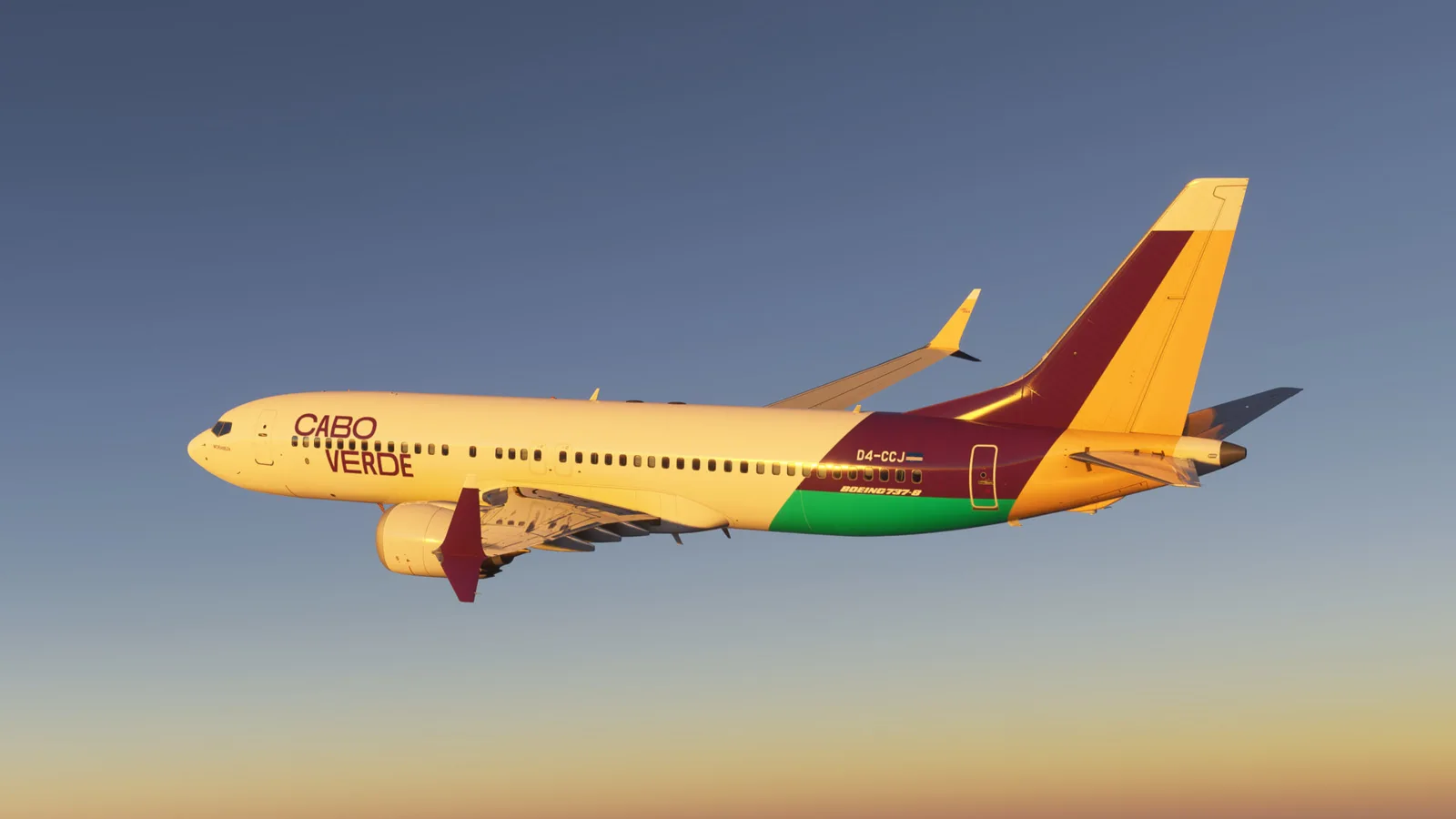 Boeing 737 Max 8 Cabo Verde Airlines (D4-CCJ)