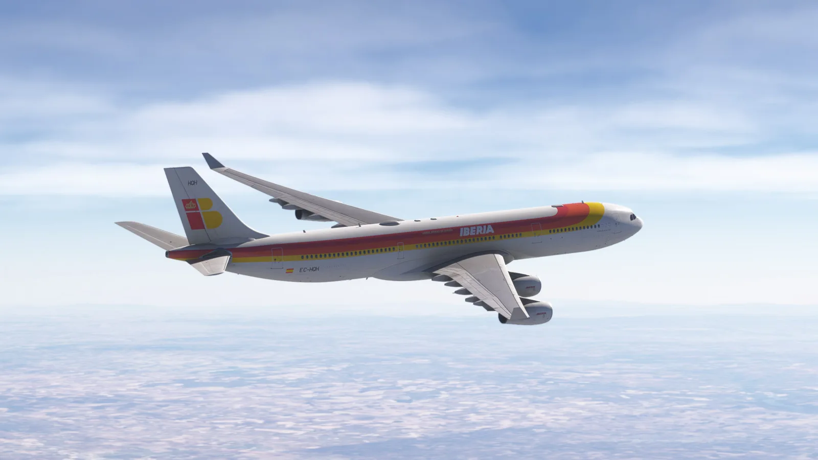 Airbus A340-300 Iberia (EC-HQH) — Gallery 13