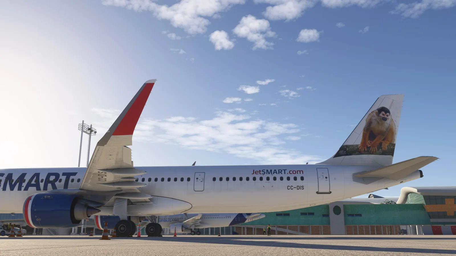 Airbus A321neo JetSMART (CC-DIS) Mono Ardilla — Gallery 24