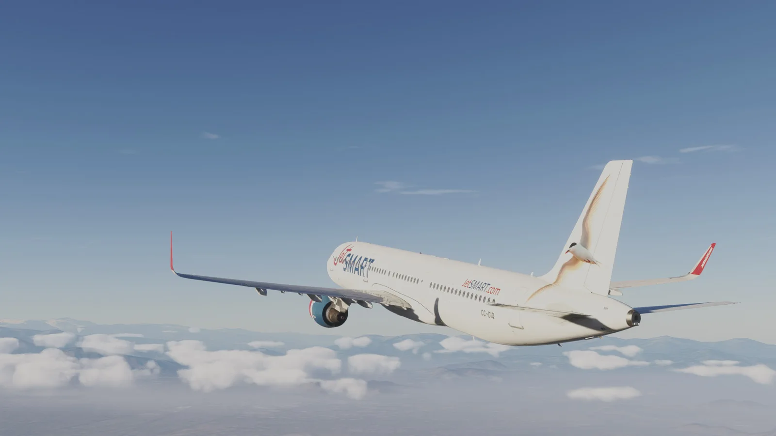 Airbus A321 JetSMART CC-DIQ Gaviotín Elegante (CFM) — Gallery 13
