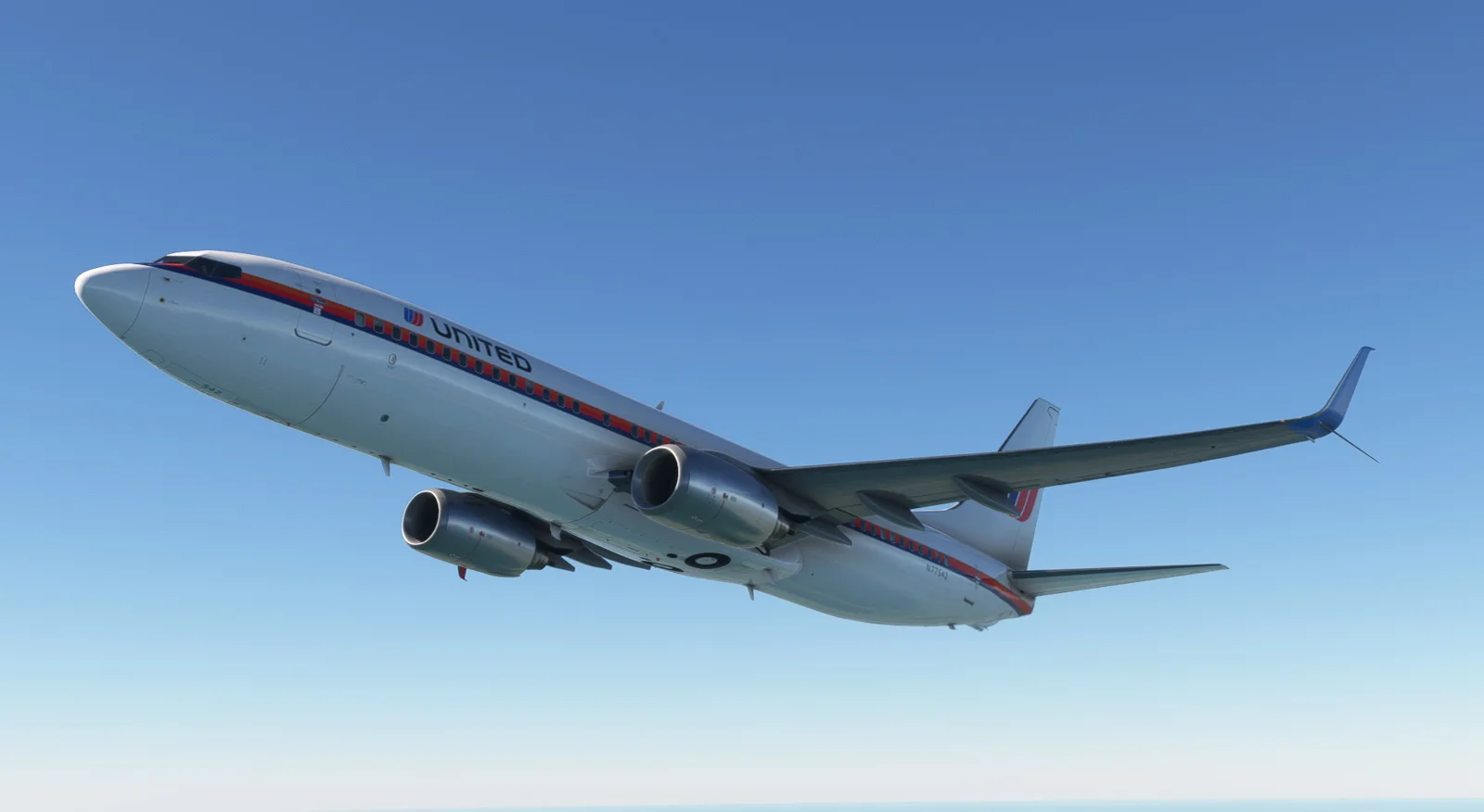 Boeing 737-800 United "Saul Bass" (N77542) — Gallery 3