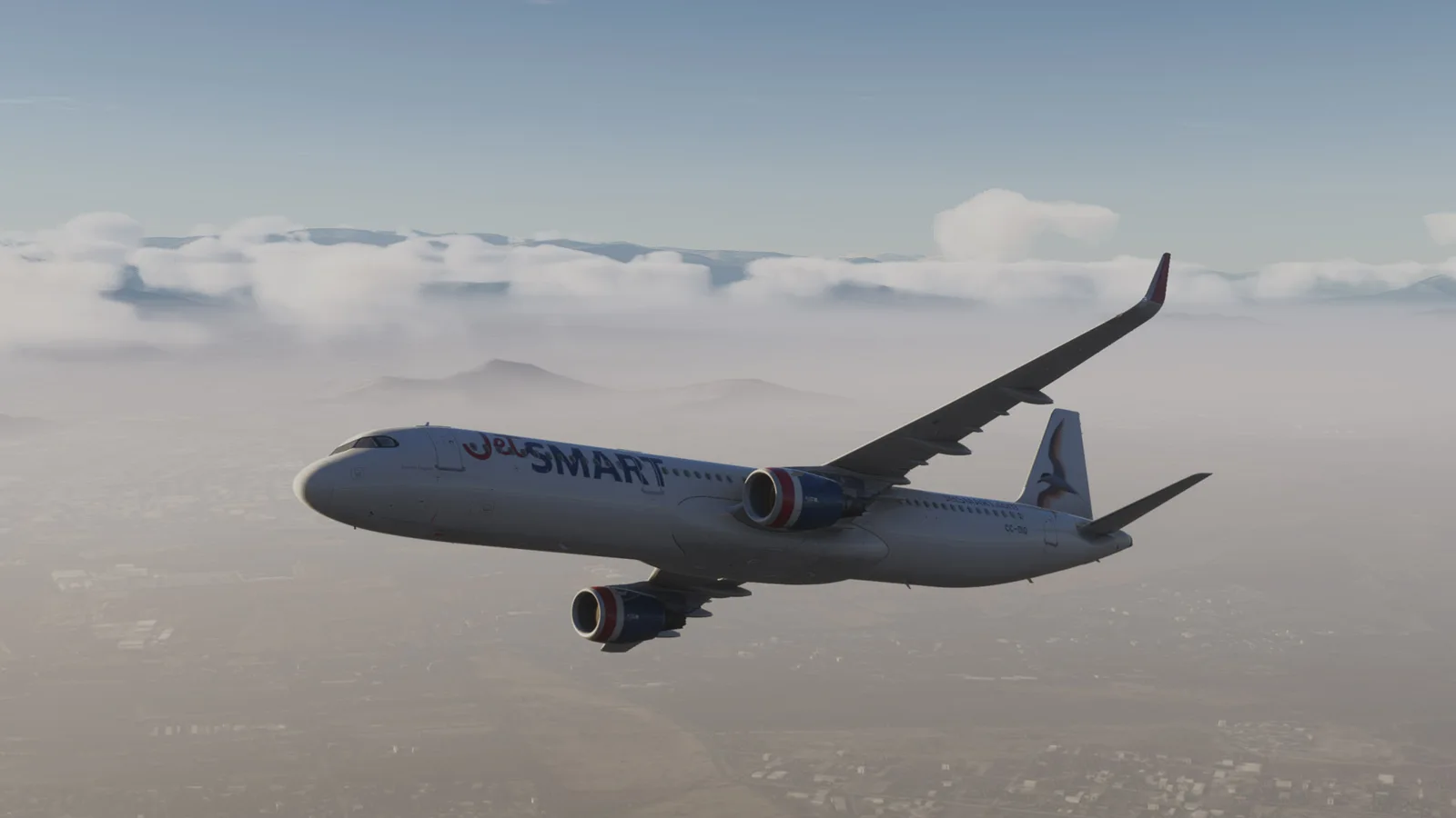 Airbus A321 JetSMART CC-DIQ Gaviotín Elegante (CFM) — Gallery 7