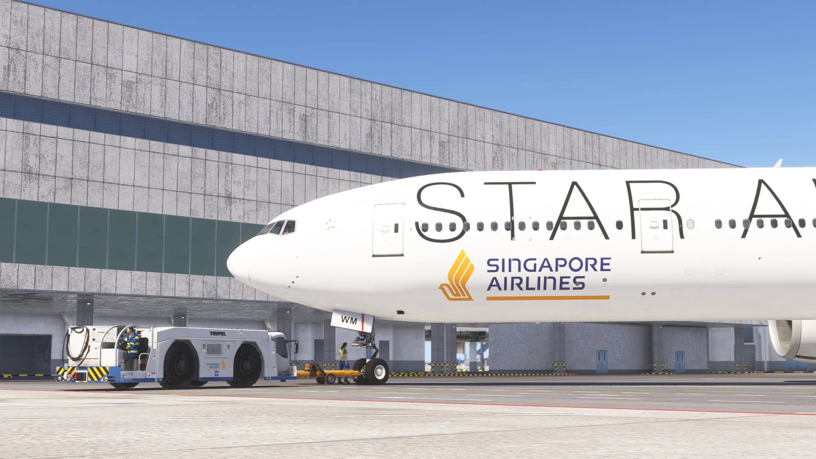 Boeing 777-300ER Singapore Airlines Star Alliance (9V-SWM) — Gallery 17