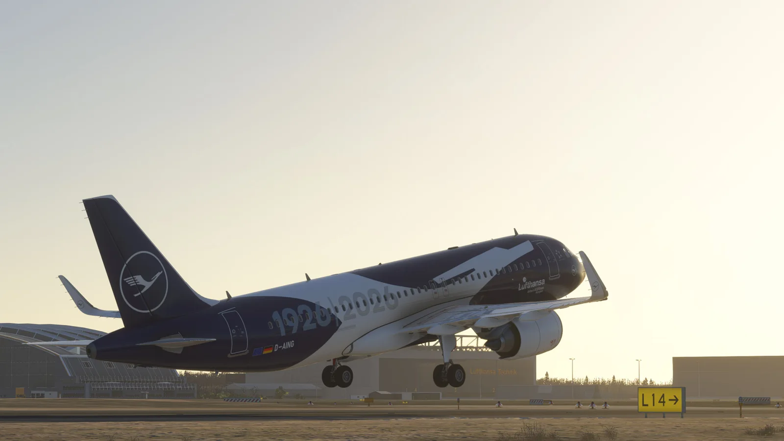 Airbus A320neo Lufthansa 100th anniversary (D-AING) — Gallery 15