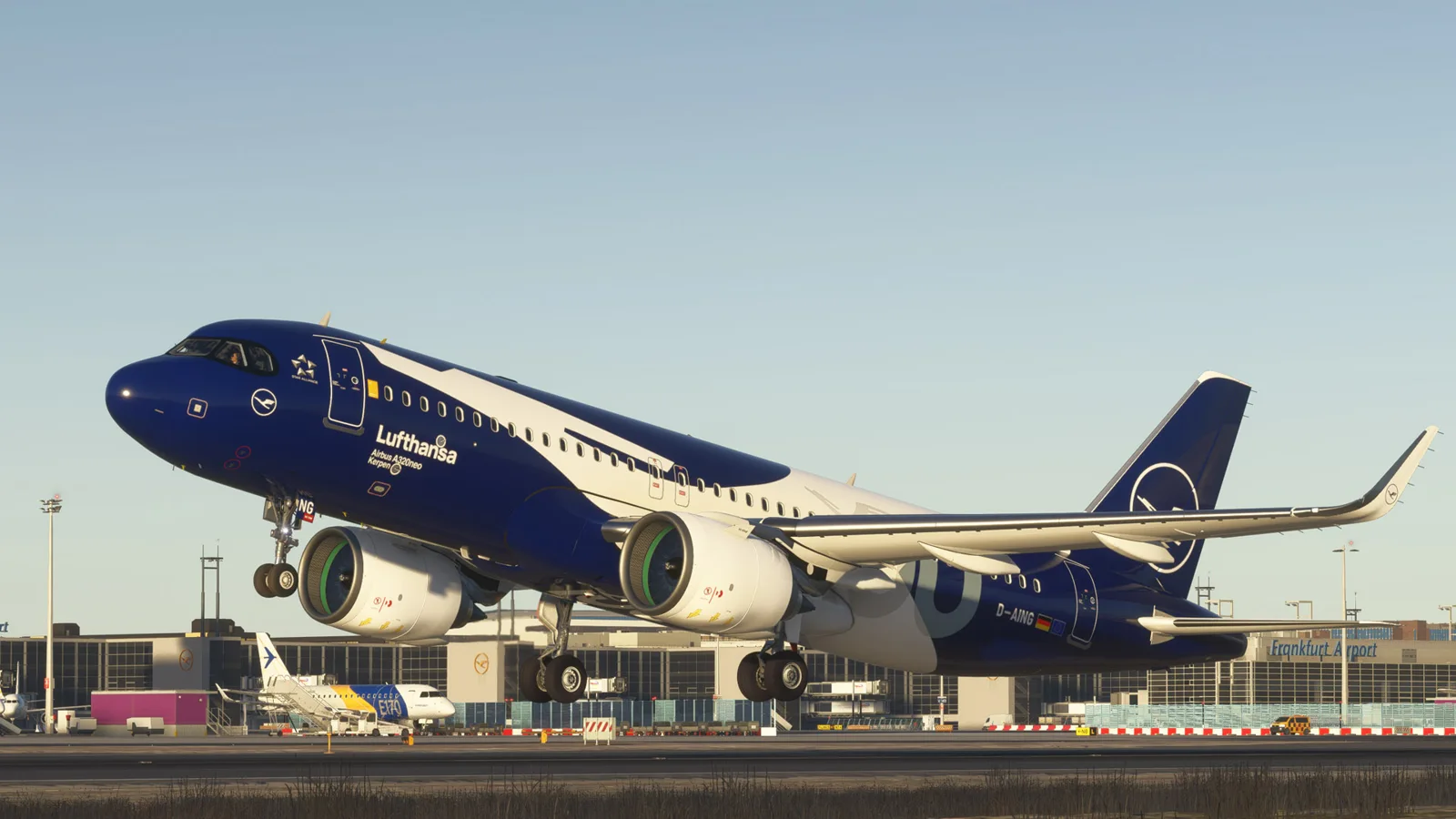 Airbus A320neo Lufthansa 100th anniversary (D-AING) — Gallery 25