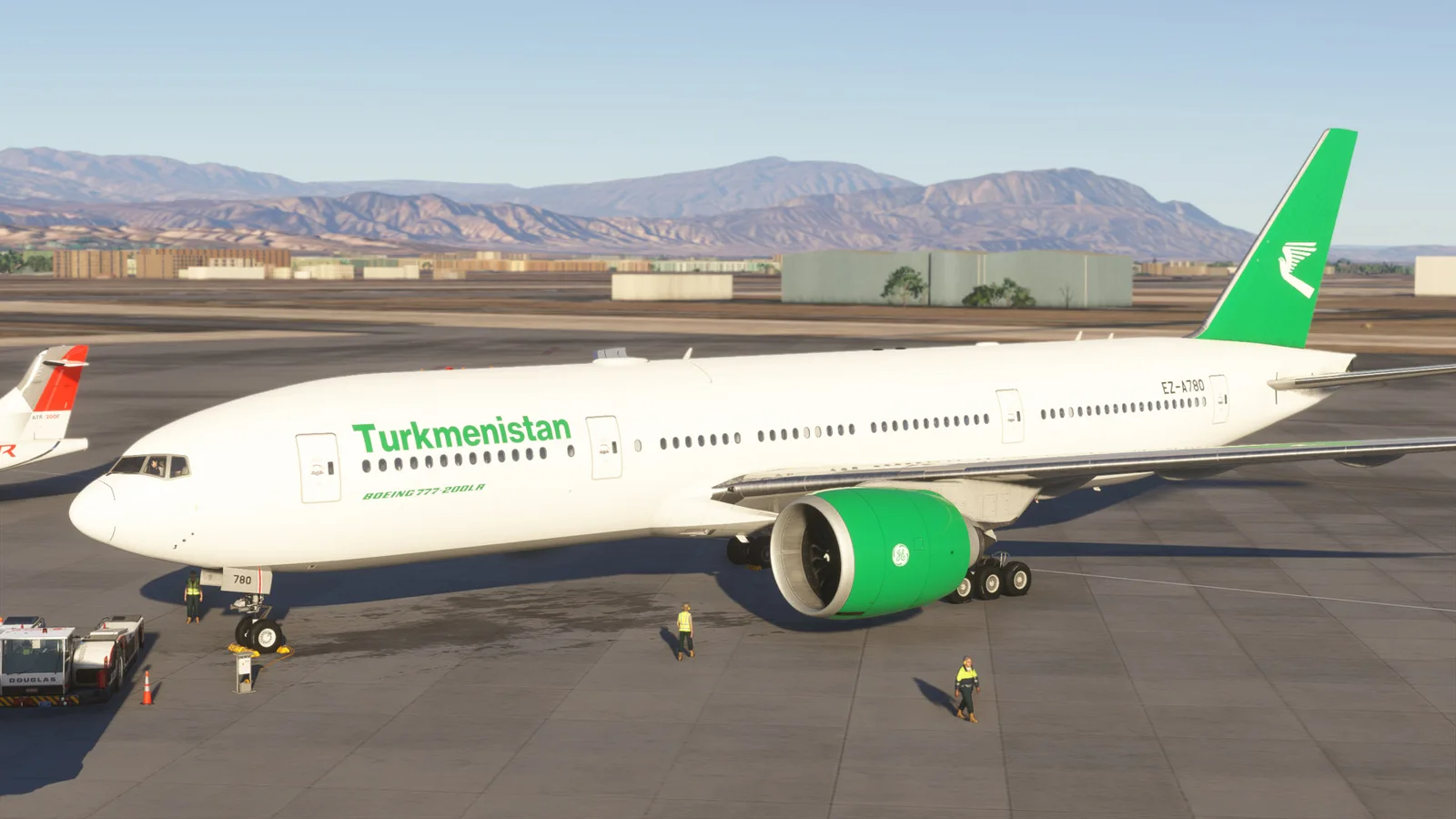 Boeing 777-200LR Turkmenistan Airlines (EZ-A780) — Gallery 17