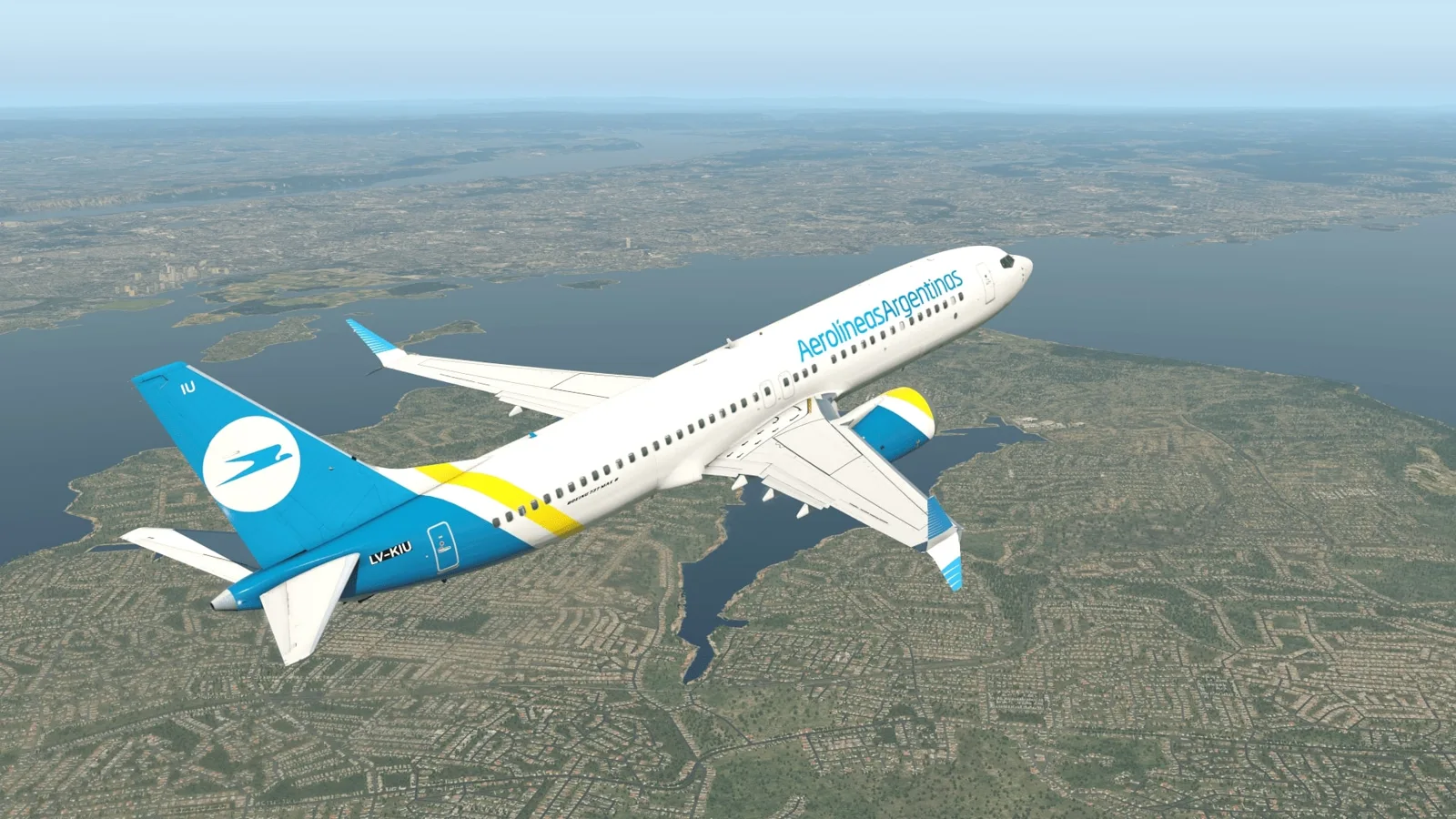 Zibo Boeing 737 MAX 8 Aerolíneas Argentinas (LV-KIU) — Gallery 5