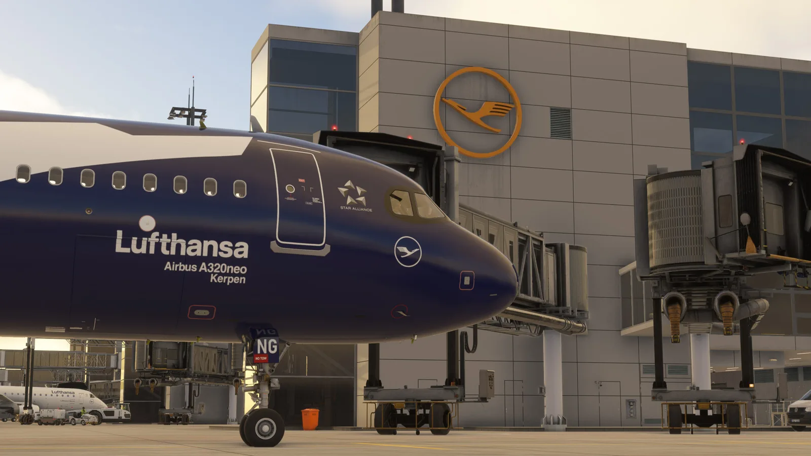 Airbus A320neo Lufthansa 100th anniversary (D-AING) — Gallery 13