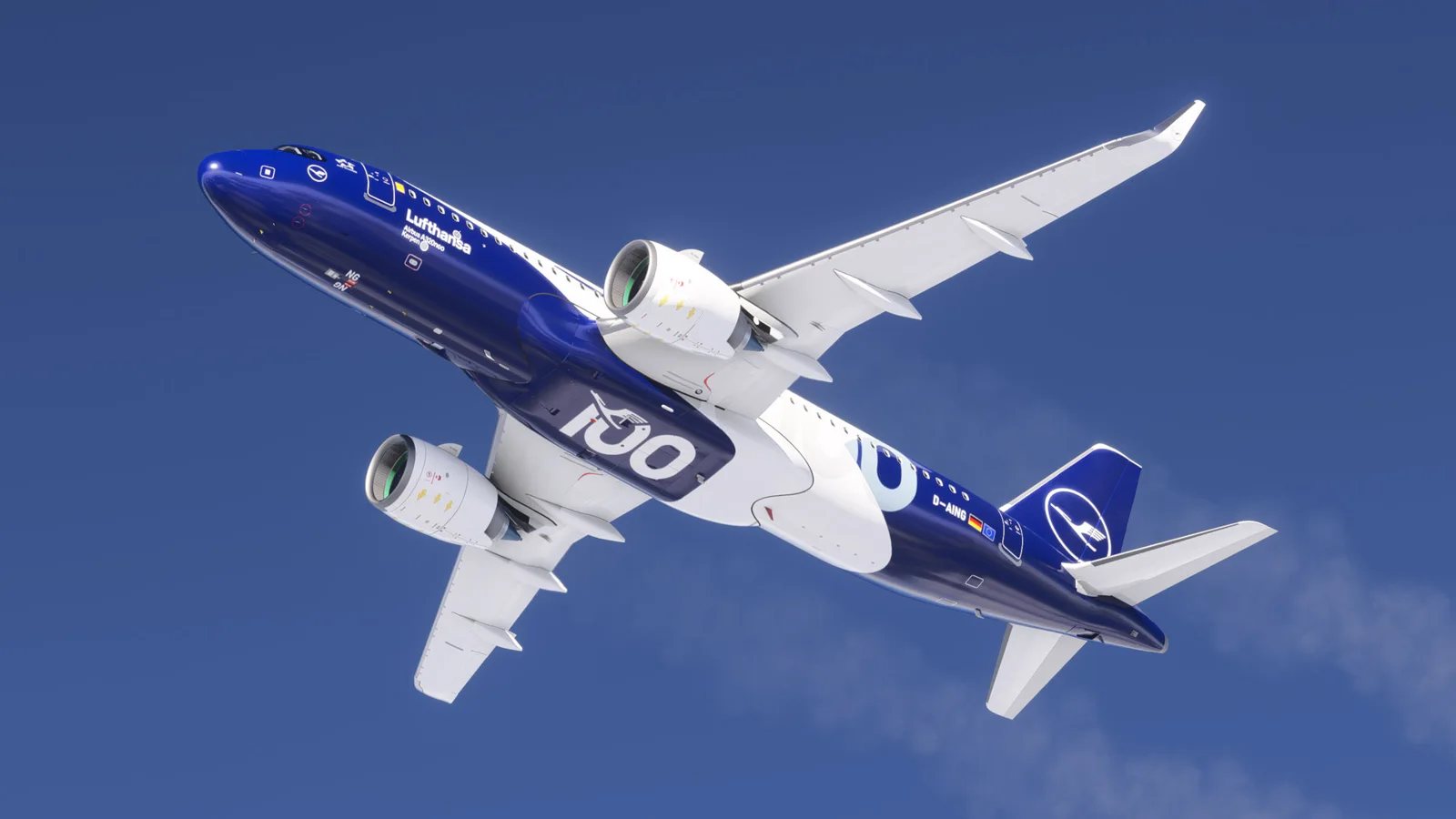 Airbus A320neo Lufthansa 100th anniversary (D-AING) — Gallery 14