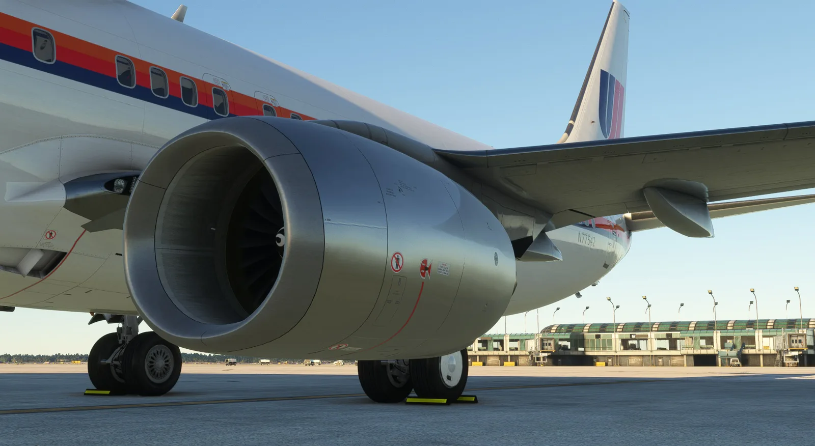 Boeing 737-800 United "Saul Bass" (N77542) — Gallery 16