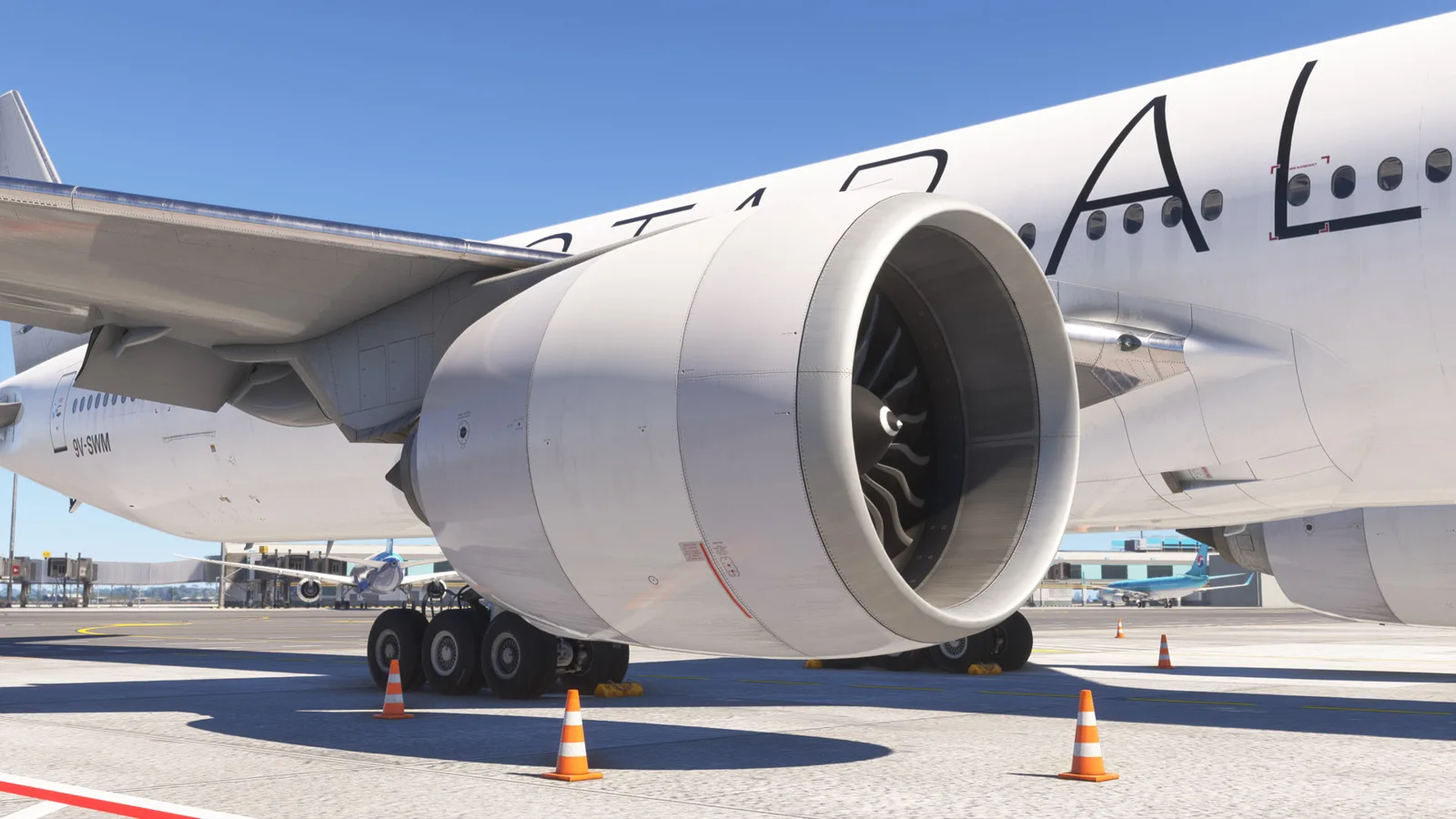 Boeing 777-300ER Singapore Airlines Star Alliance (9V-SWM) — Gallery 23