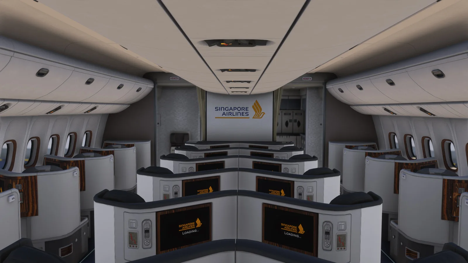 Boeing 777-300ER Singapore Airlines Star Alliance (9V-SWM) — Gallery 34