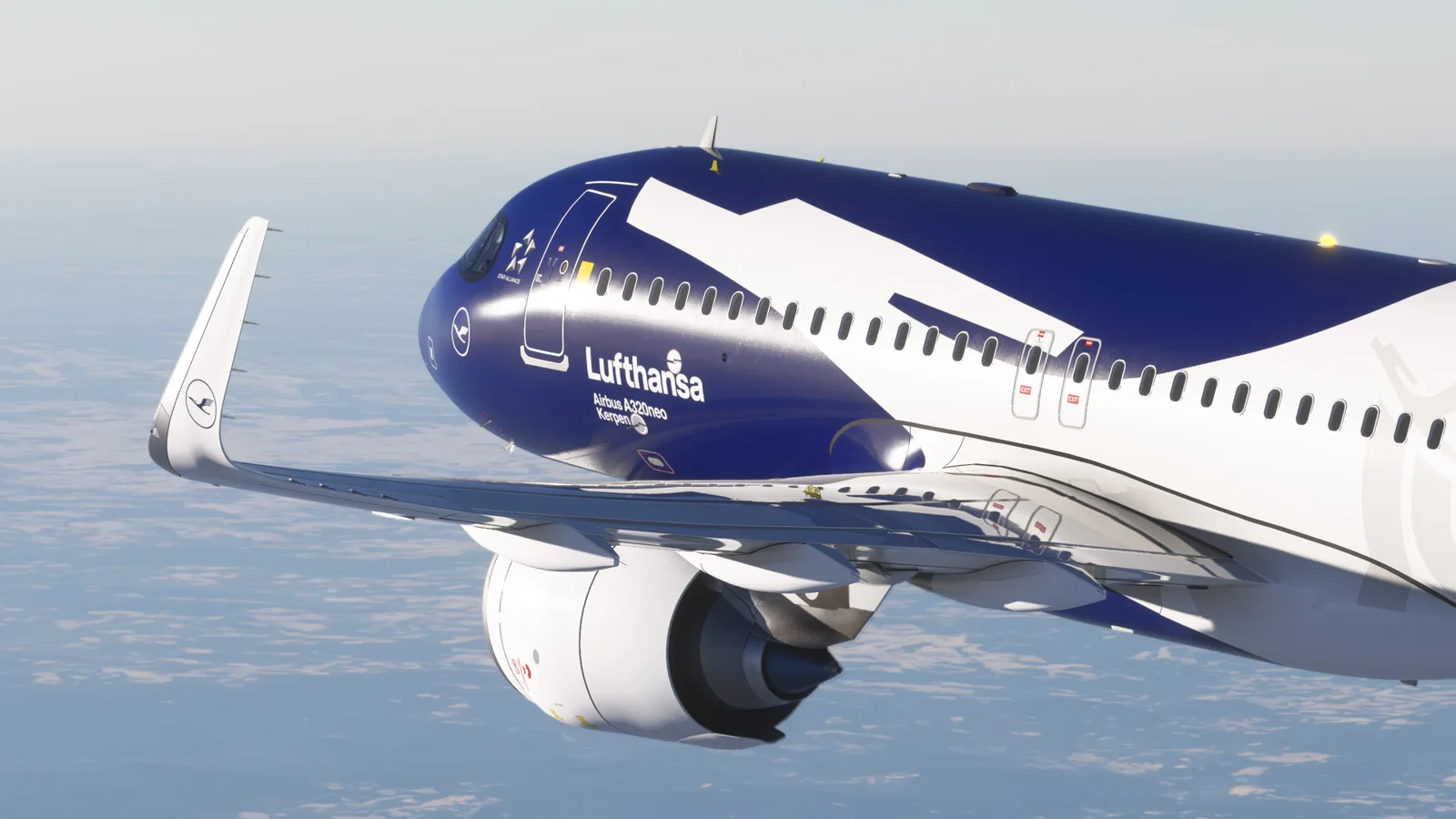 Airbus A320neo Lufthansa 100th anniversary (D-AING) — Gallery 12