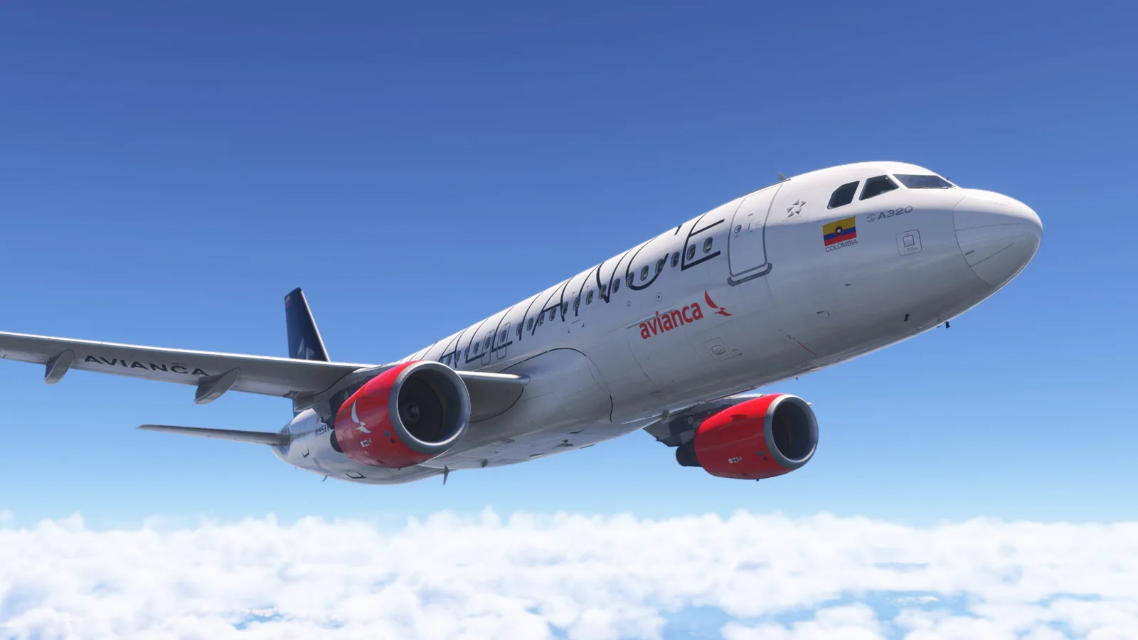 Airbus A320 Avianca (N195AV) Star Alliance — Gallery 7