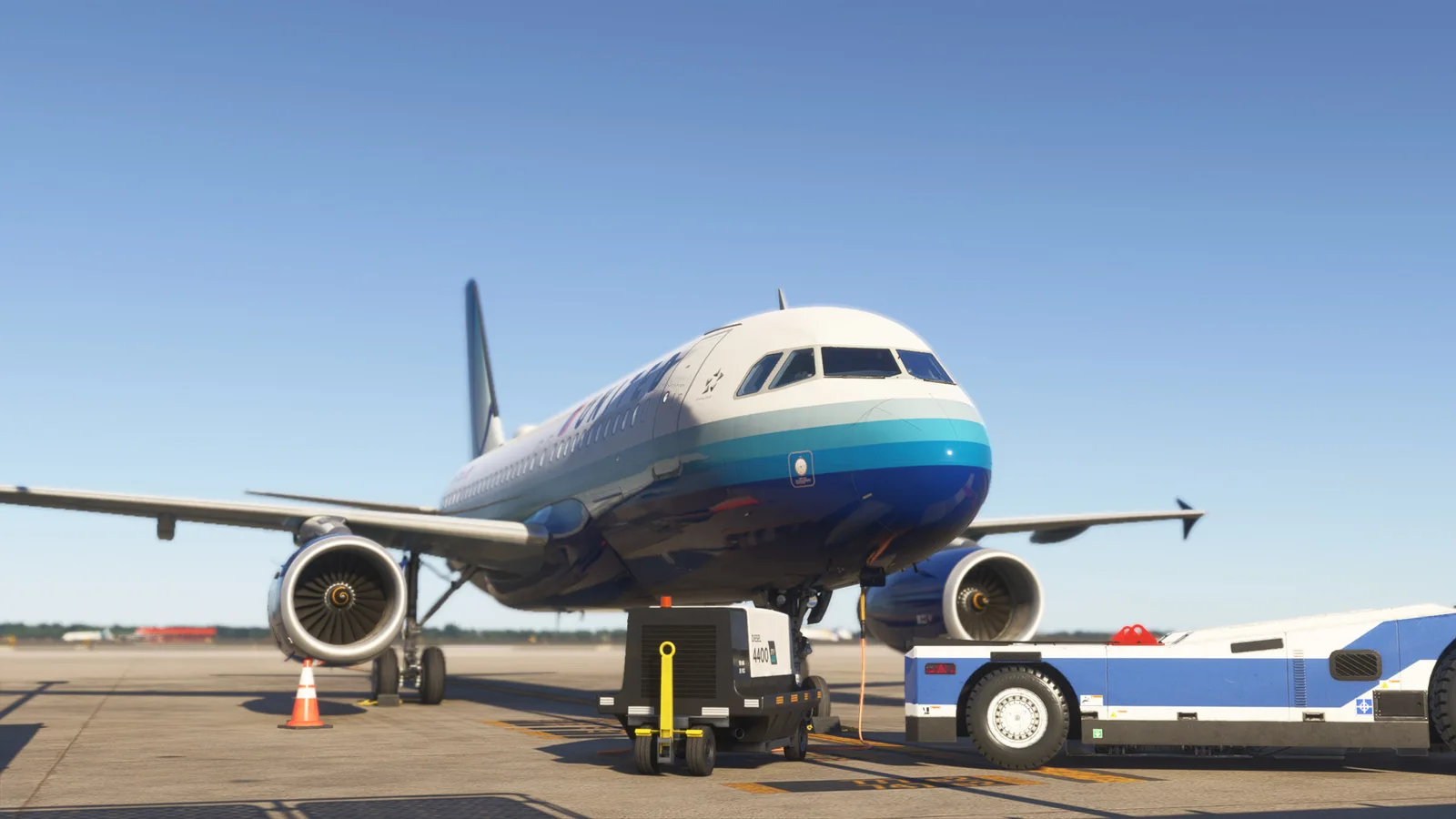 Airbus A320 United Blue Tulip (N873UA) Fictional — Gallery 14