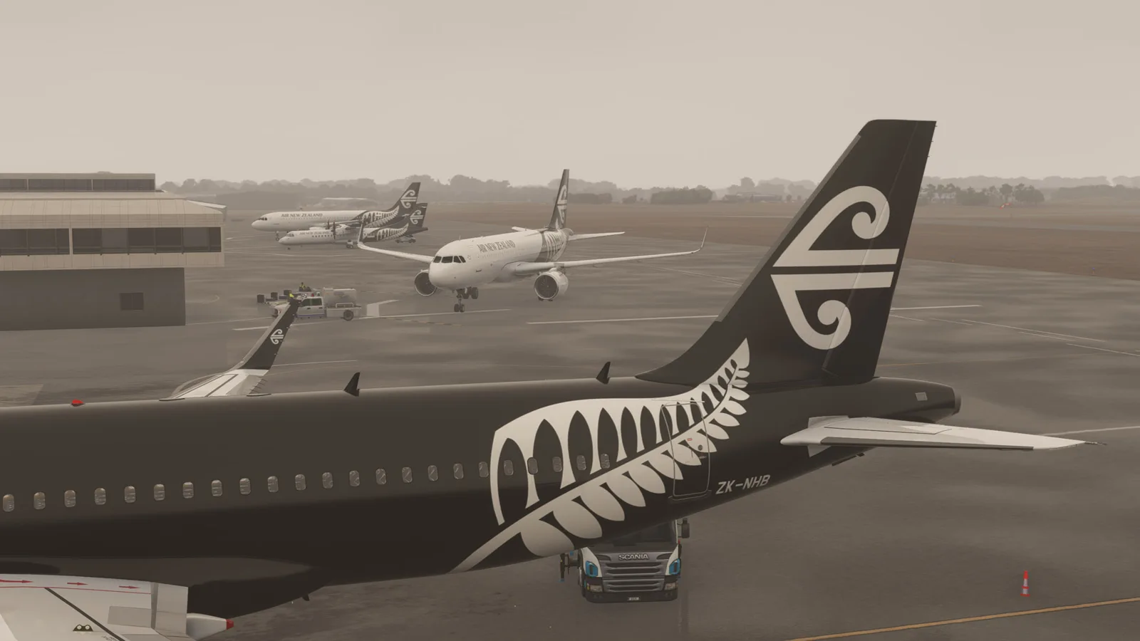 Airbus A320neo Air New Zealand (Fictional) — Gallery 12