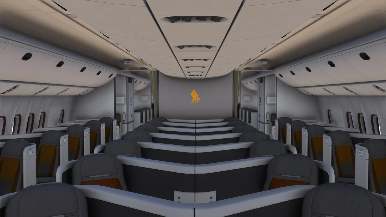 Boeing 777-300ER Singapore Airlines Star Alliance (9V-SWM) — Gallery 26