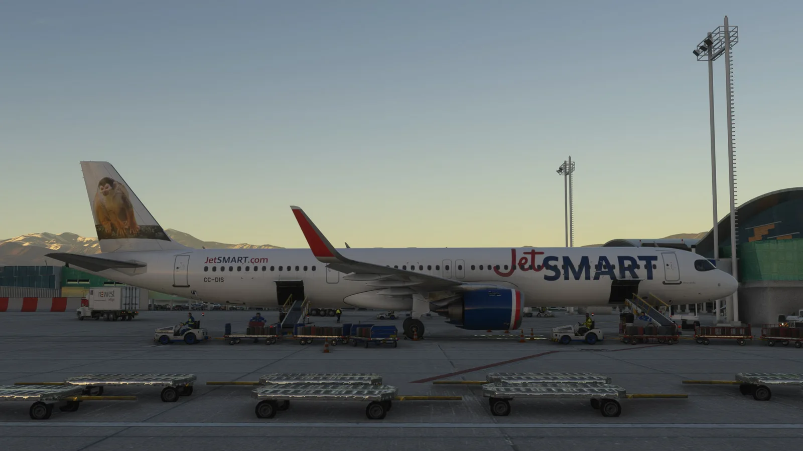 Airbus A321neo JetSMART (CC-DIS) Mono Ardilla — Gallery 5