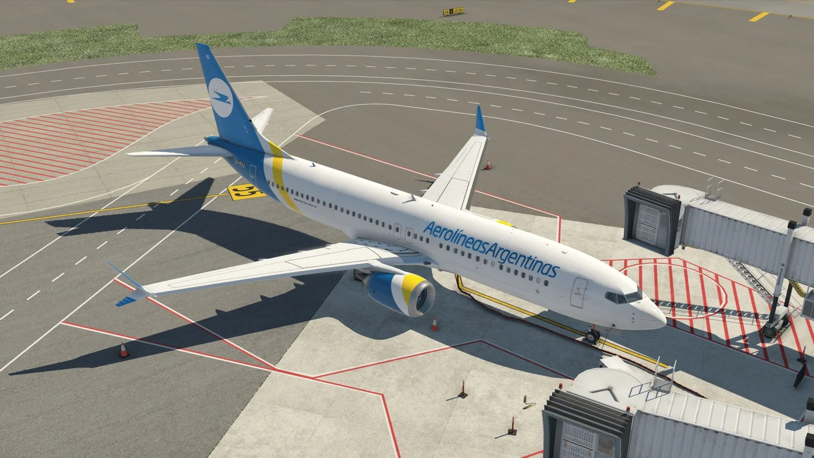 Zibo Boeing 737 MAX 8 Aerolíneas Argentinas (LV-KIU) — Gallery 1