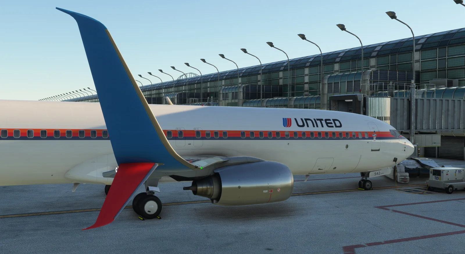 Boeing 737-800 United "Saul Bass" (N77542) — Gallery 19