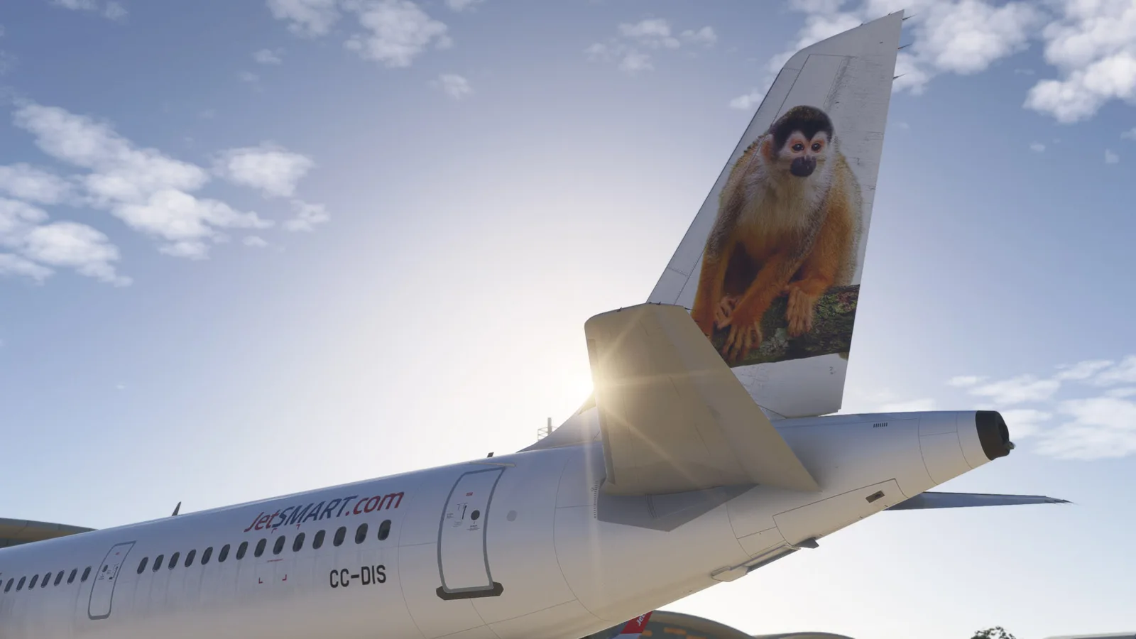 Airbus A321neo JetSMART (CC-DIS) Mono Ardilla — Gallery 26