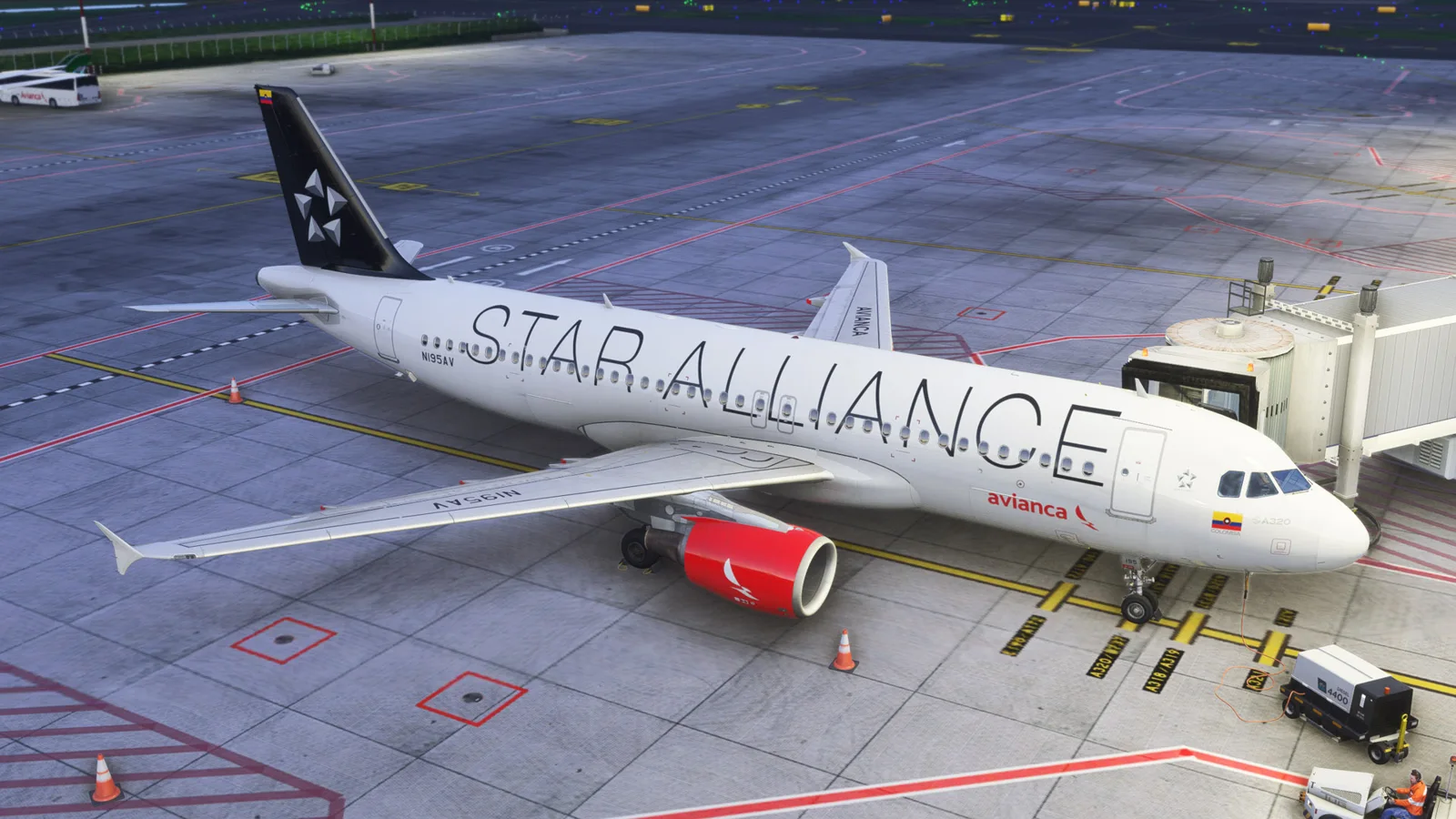 Airbus A320 Avianca (N195AV) Star Alliance — Gallery 2